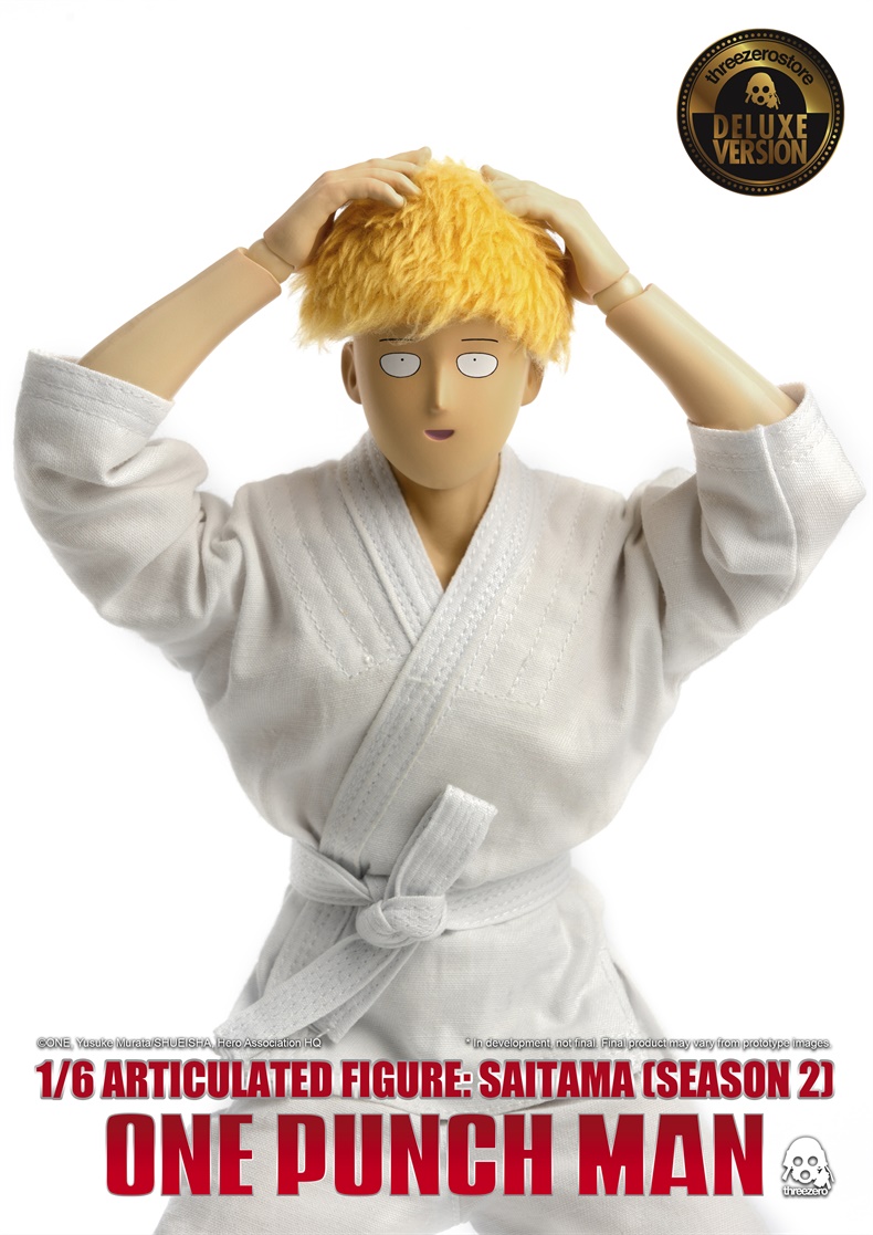 NEW PRODUCT: ThreeZero: 1/6 "One Punch Superman" Season 2 - Saitama Teacher Moves 13401211