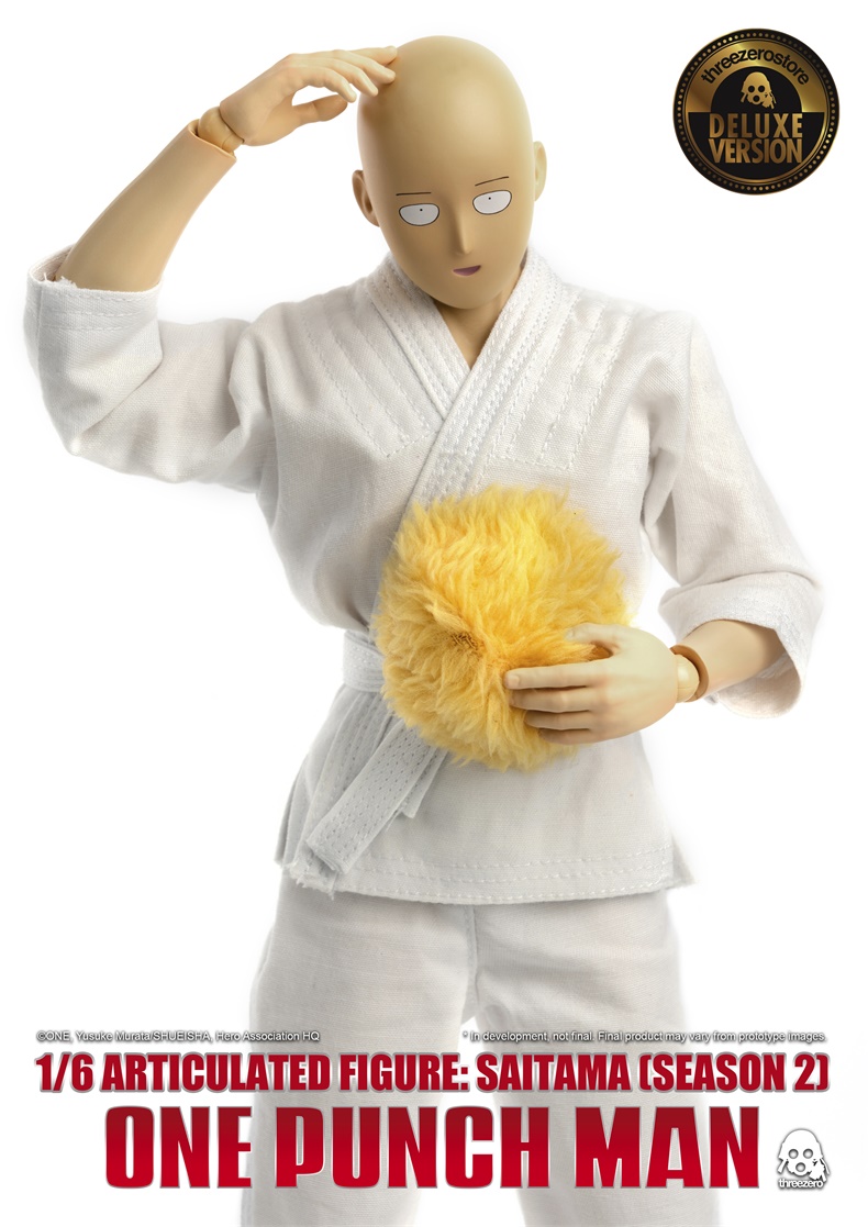 NEW PRODUCT: ThreeZero: 1/6 "One Punch Superman" Season 2 - Saitama Teacher Moves 13401412