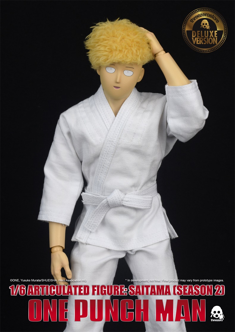 NEW PRODUCT: ThreeZero: 1/6 "One Punch Superman" Season 2 - Saitama Teacher Moves 13402111