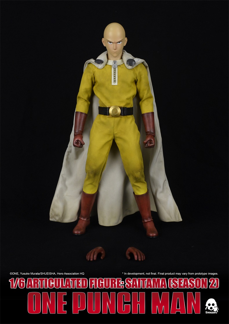 NEW PRODUCT: ThreeZero: 1/6 "One Punch Superman" Season 2 - Saitama Teacher Moves 13402410