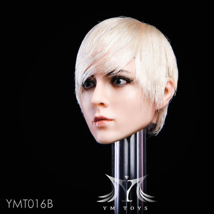 female - NEW PRODUCT: YMTOYS new 1/6 mixed blood beauty head carving sharp child YMT015 & Miner YMT016 13405510