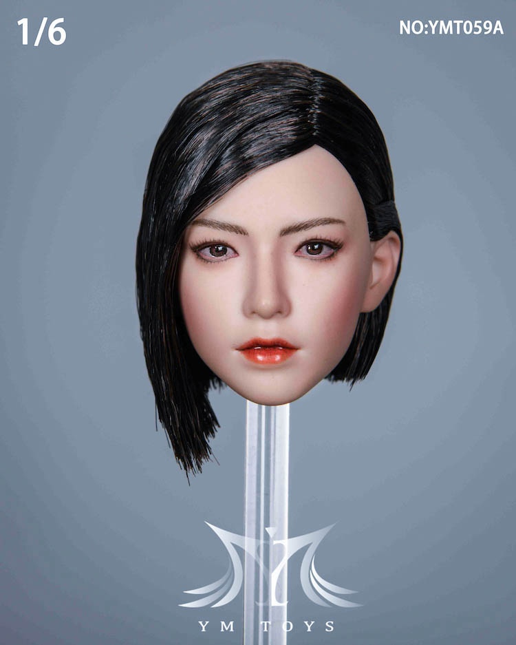 headsculpt - NEW PRODUCT: YMToys: 1/6 female head carving Xiaocang, Chrysanthemum, Pomelo plant version 13421512