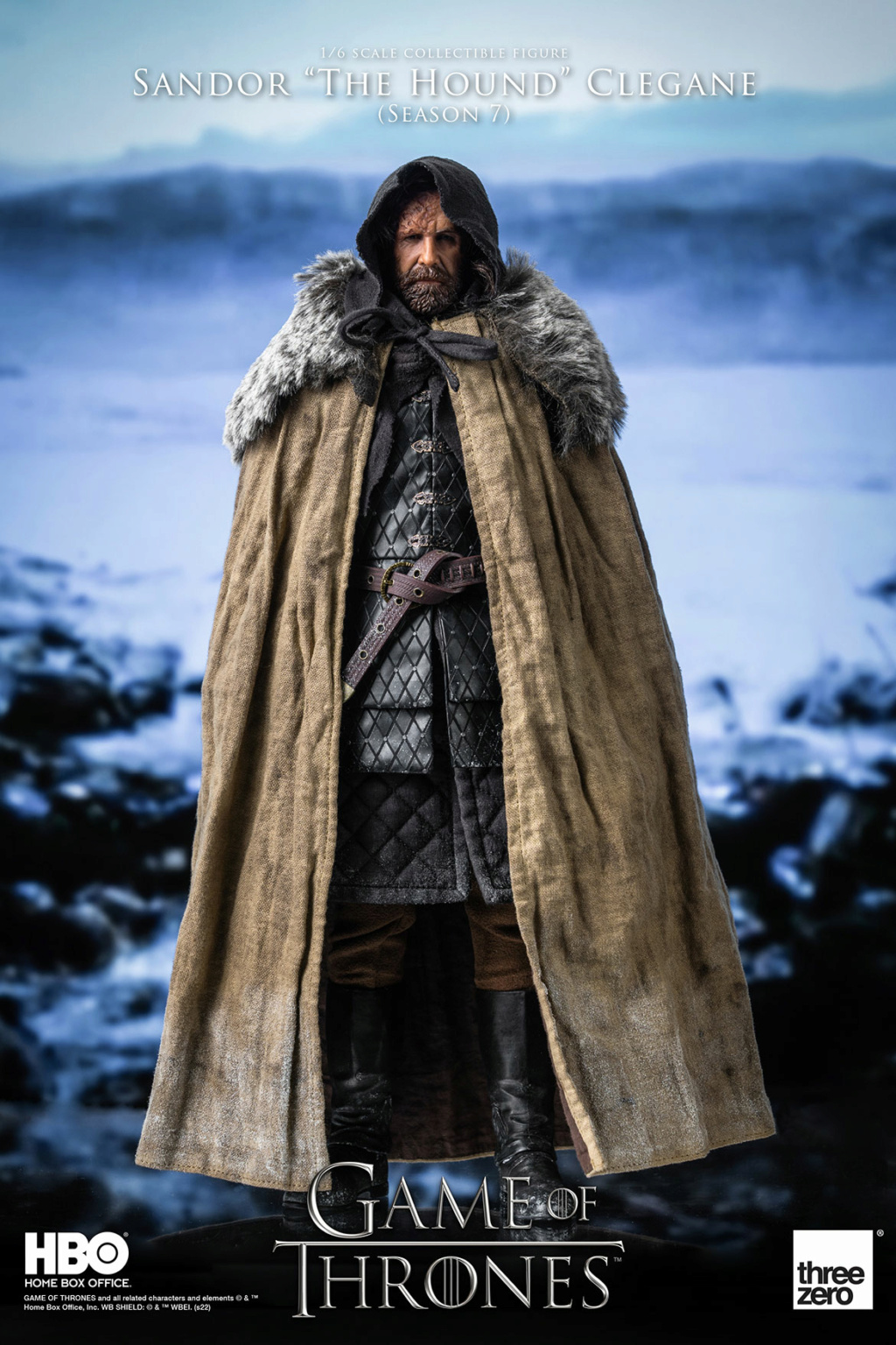 GameofThrones - NEW PRODUCT: Threezero: Game of Thrones 1/6 Sandor “The Hound” Clegane (Season 7) 13430