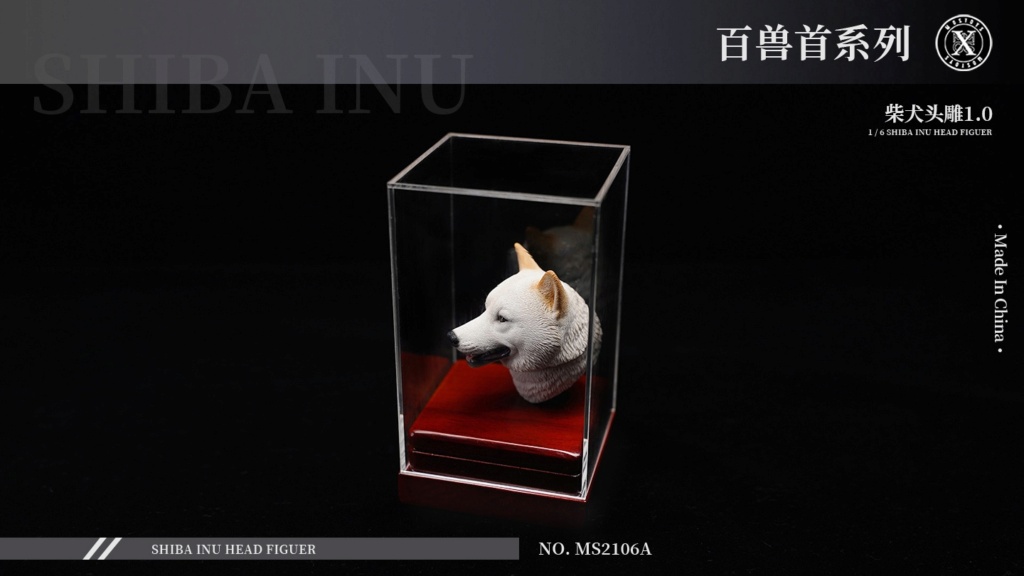 Mostoys - NEW PRODUCT: Mostoys: Sixth series of beast: 1/6 Shiba Inu head carving 1.0 13484610