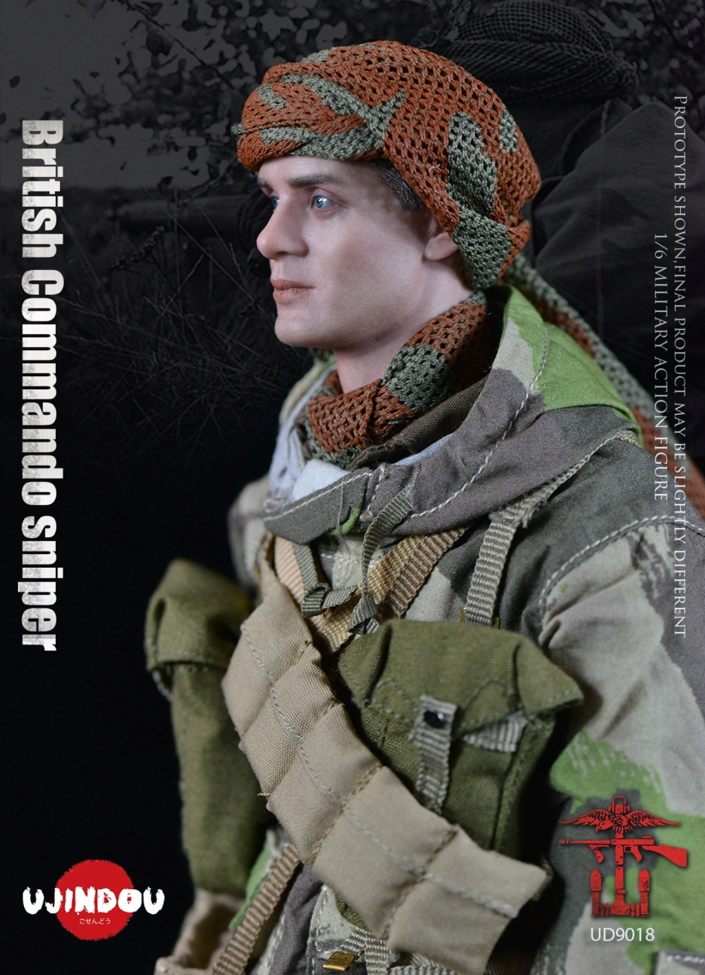 Historical - NEW PRODUCT: UJINDOU: UD9018 1/6 Scale WWII British Commando Sniper 1944 13492112