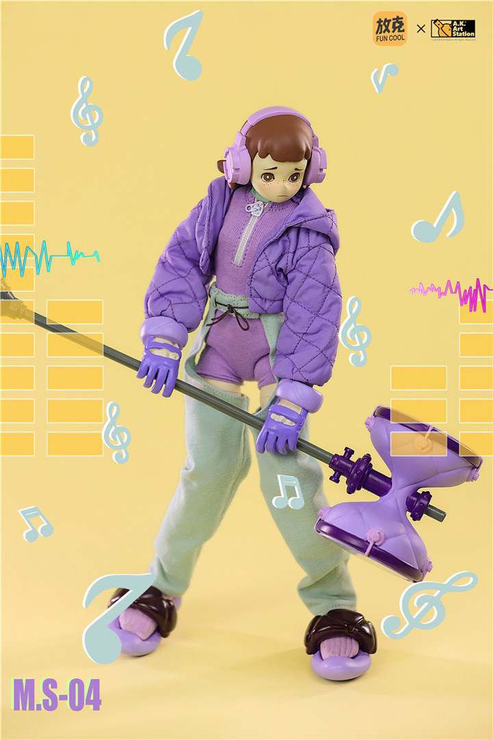 NEW PRODUCT: AK Studio & Funk Park: 1/6 Room 7 Band Series Action Figure [Total 4 Types] 134d5010