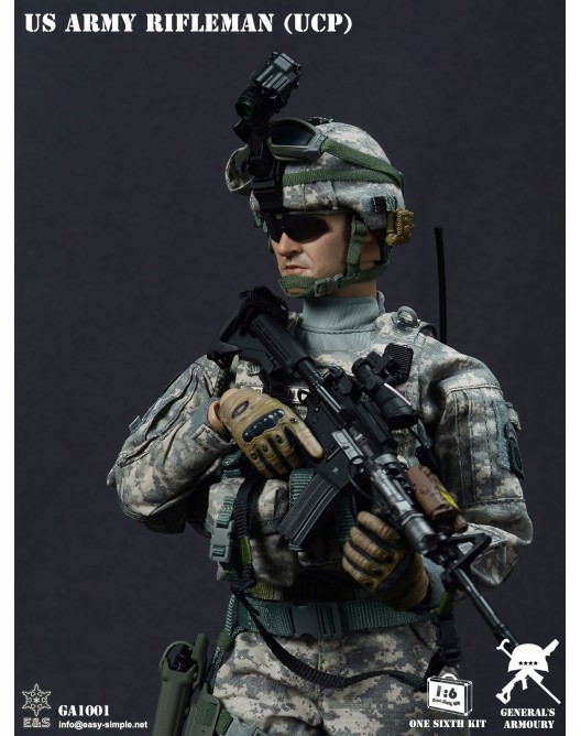 ModernMilitary - NEW PRODUCT: General's Armoury: GA1001 1/6 Scale US ARMY Rifleman (UCP) 14-52819