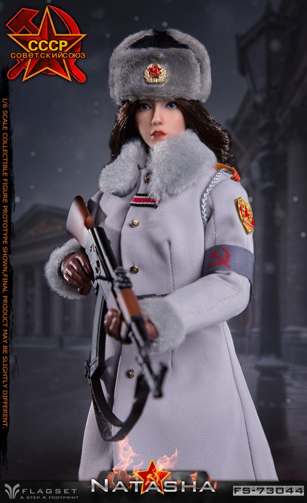 soviet - NEW PRODUCT: Flagset: 1/6 Red Alert — Soviet Female Officer 2.0 - Natasha #FS73044 14012910