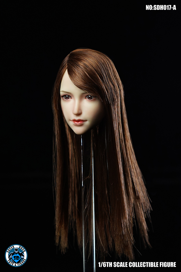 superduck - NEW PRODUCT: SUPER DUCK New product: 1/6 SDH017 Female head carving - ABC three models 1409