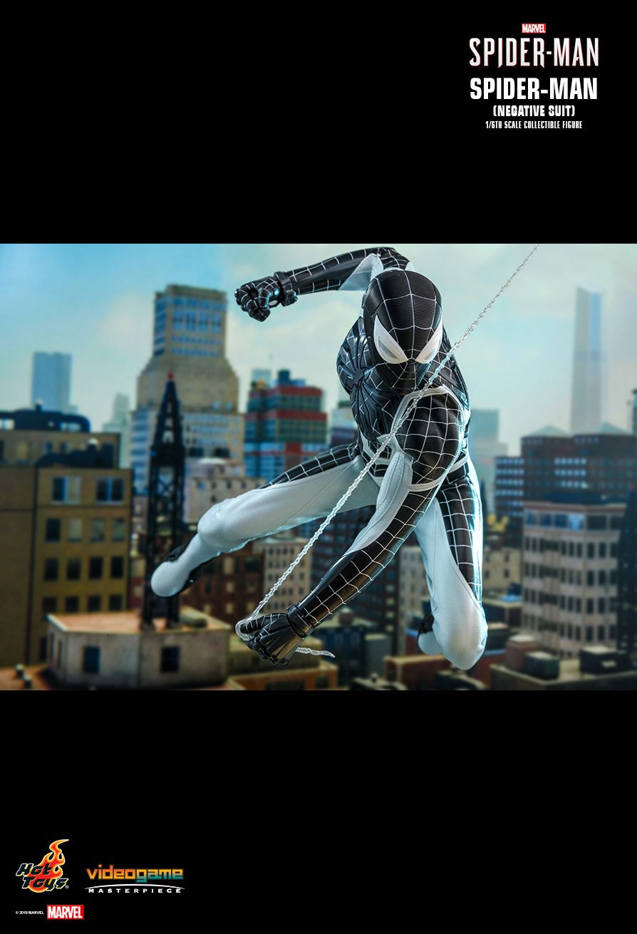 MCU - NEW PRODUCT: HOT TOYS: MARVEL'S SPIDER-MAN SPIDER-MAN (NEGATIVE SUIT) 1/6TH SCALE COLLECTIBLE FIGURE (EXCLUSIVE EDITION) 14154