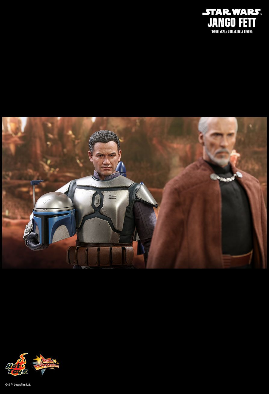 sci-fi - NEW PRODUCT: HOT TOYS: STAR WARS EPISODE II: ATTACK OF THE CLONES™ JANGO FETT™ 1/6TH SCALE COLLECTIBLE FIGURE 14236