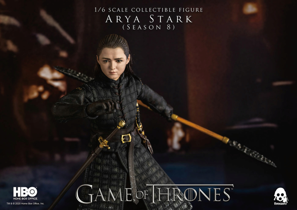 NEW PRODUCT: ThreeZero: Game of Thrones – 1/6 Arya Stark (Season 8) 14238