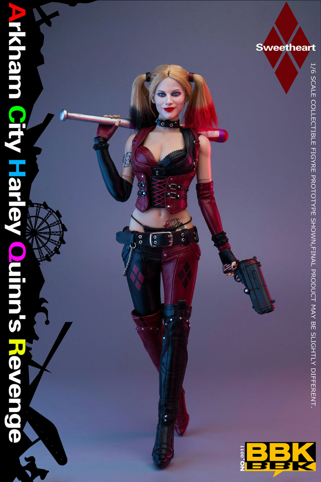 NEW PRODUCT: BBK: 1/6 Harley Quinn's Revenge #BBK011 14240811