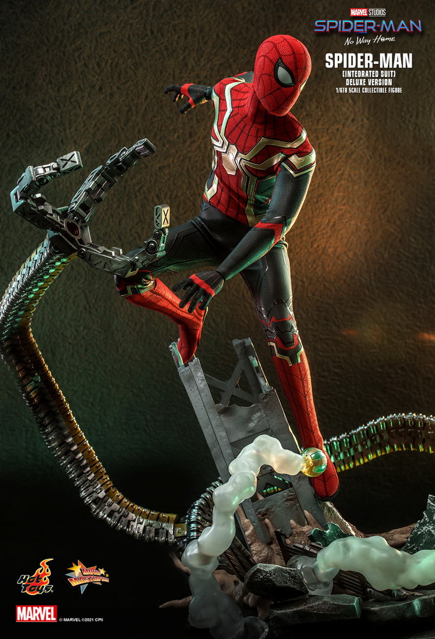 NoWayHome - NEW PRODUCT: HOT TOYS: SPIDER-MAN: NO WAY HOME SPIDER-MAN (INTEGRATED SUIT) (Standard & Deluxe) 1/6TH SCALE COLLECTIBLE FIGURE 14329