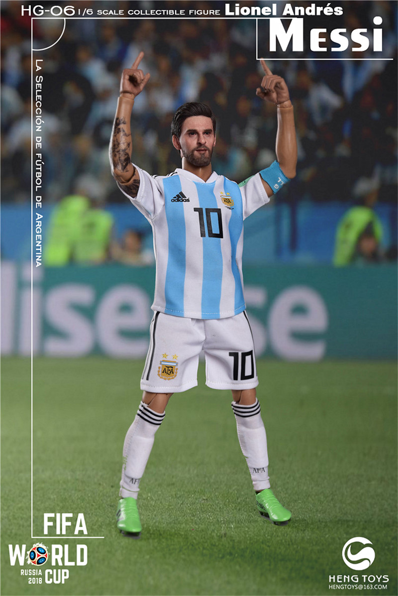 Soccer - NEW PRODUCT: HENG TOYS: 1/6 HG-06 2018 World Cup - Messi 14354610