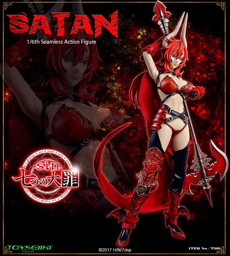 NEW PRODUCT: TOYSEIIKI: 1/6 Anime "Sin Seven Sins" - Satan TS01 14394910