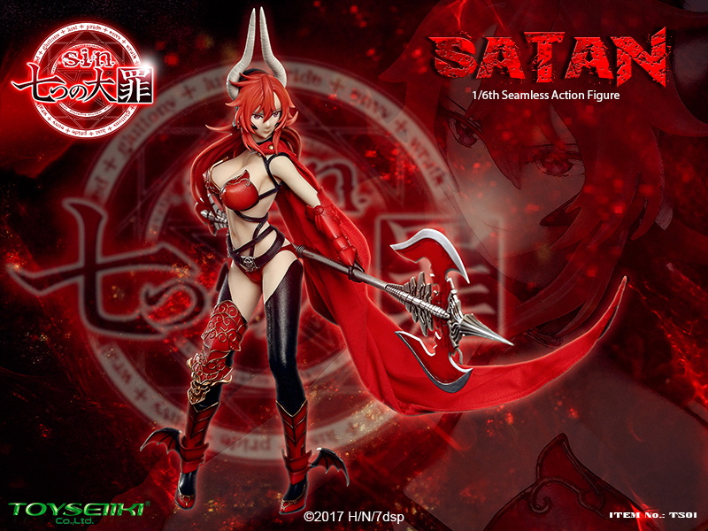 NEW PRODUCT: TOYSEIIKI: 1/6 Anime "Sin Seven Sins" - Satan TS01 14395710