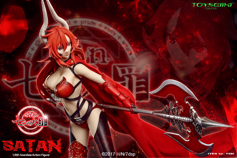 Toyseiiki - NEW PRODUCT: TOYSEIIKI: 1/6 Anime "Sin Seven Sins" - Satan TS01 14400310