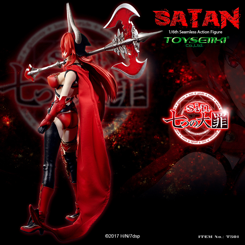 ToySeiiki - NEW PRODUCT: TOYSEIIKI: 1/6 Anime "Sin Seven Sins" - Satan TS01 14400910