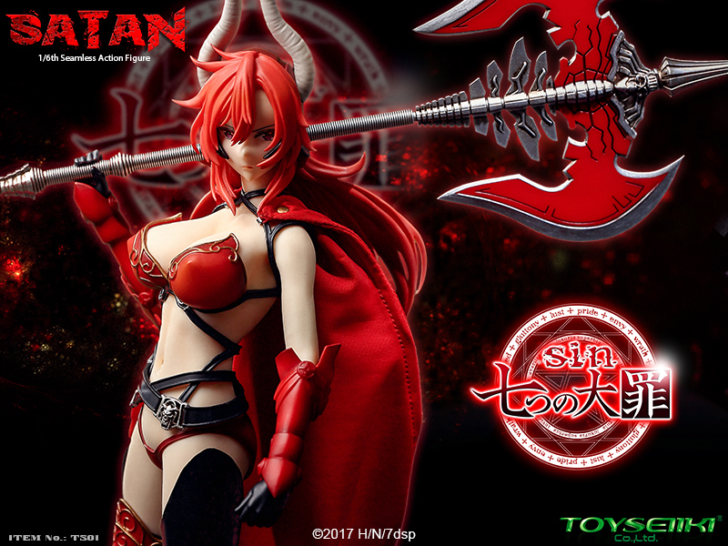 NEW PRODUCT: TOYSEIIKI: 1/6 Anime "Sin Seven Sins" - Satan TS01 14401310