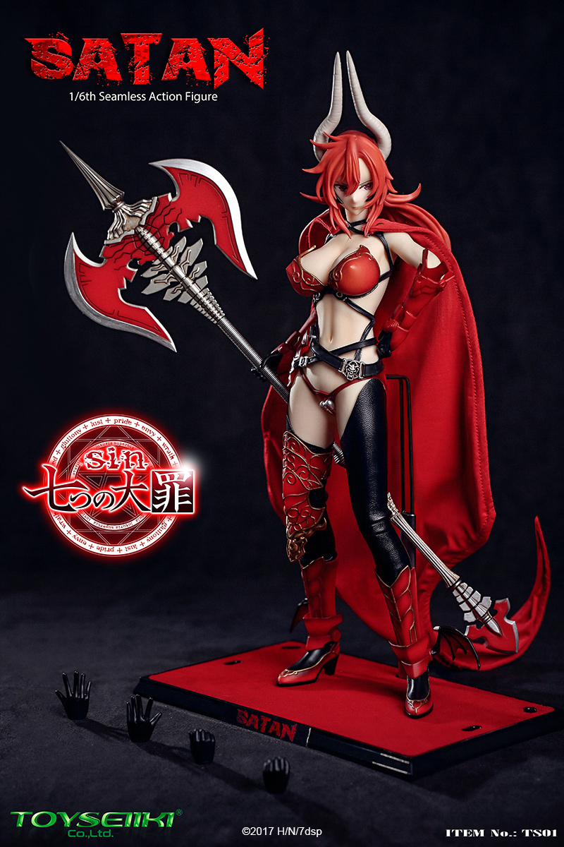 fantasy - NEW PRODUCT: TOYSEIIKI: 1/6 Anime "Sin Seven Sins" - Satan TS01 14401610