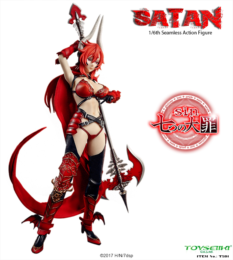 Toyseiiki - NEW PRODUCT: TOYSEIIKI: 1/6 Anime "Sin Seven Sins" - Satan TS01 14401710