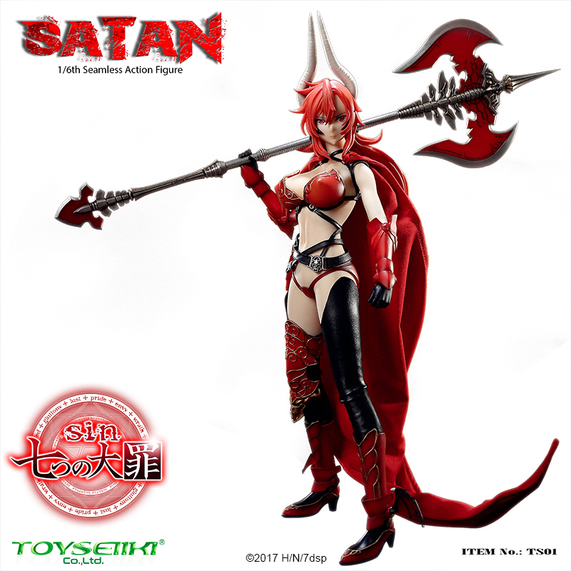 SinSevenSin - NEW PRODUCT: TOYSEIIKI: 1/6 Anime "Sin Seven Sins" - Satan TS01 14402210