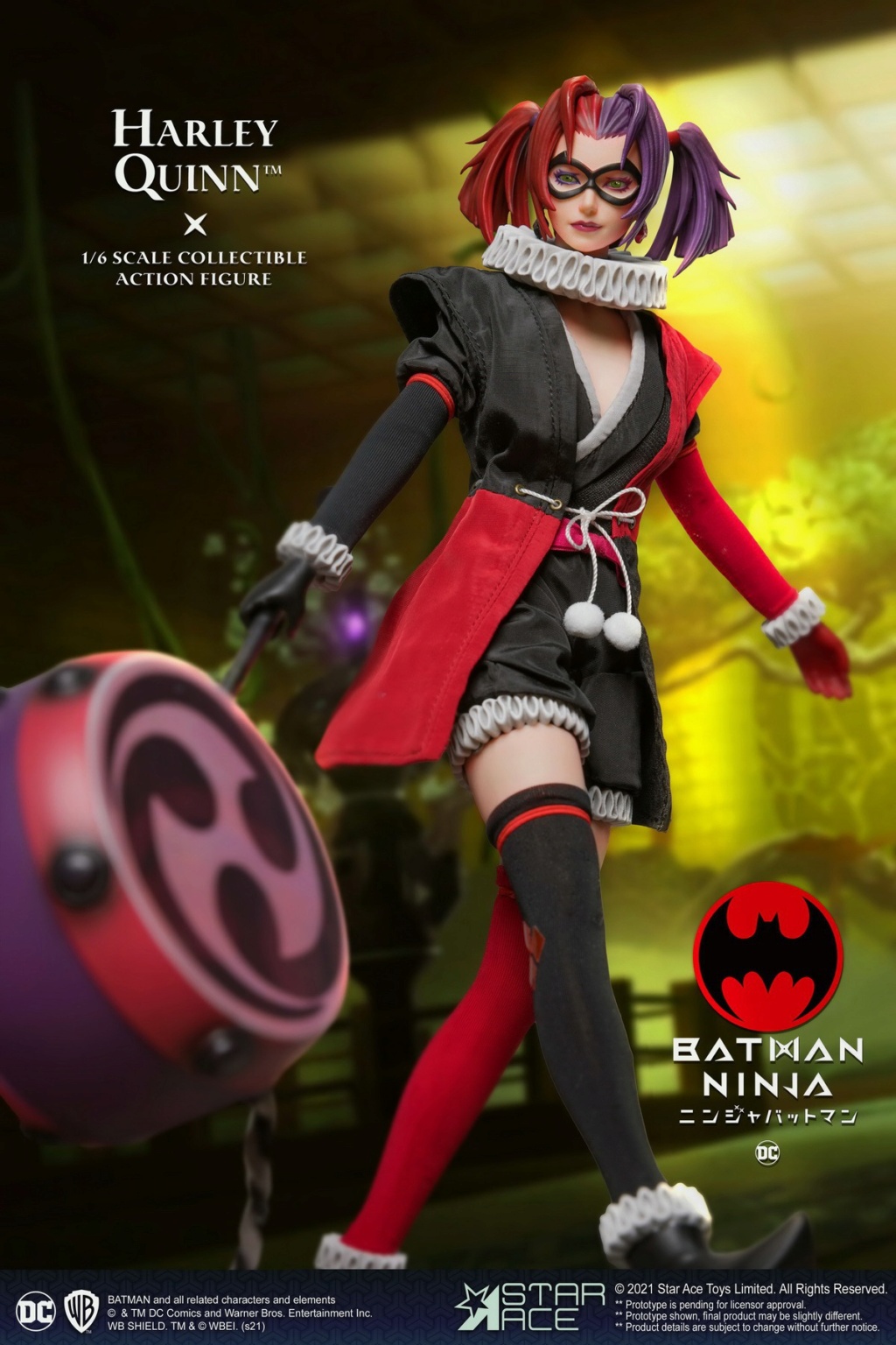 NEW PRODUCT: Star Ace Toys: 1/6 "Ninja Batman"-Harley Quinn Standard Edition/Deluxe Edition 14495810
