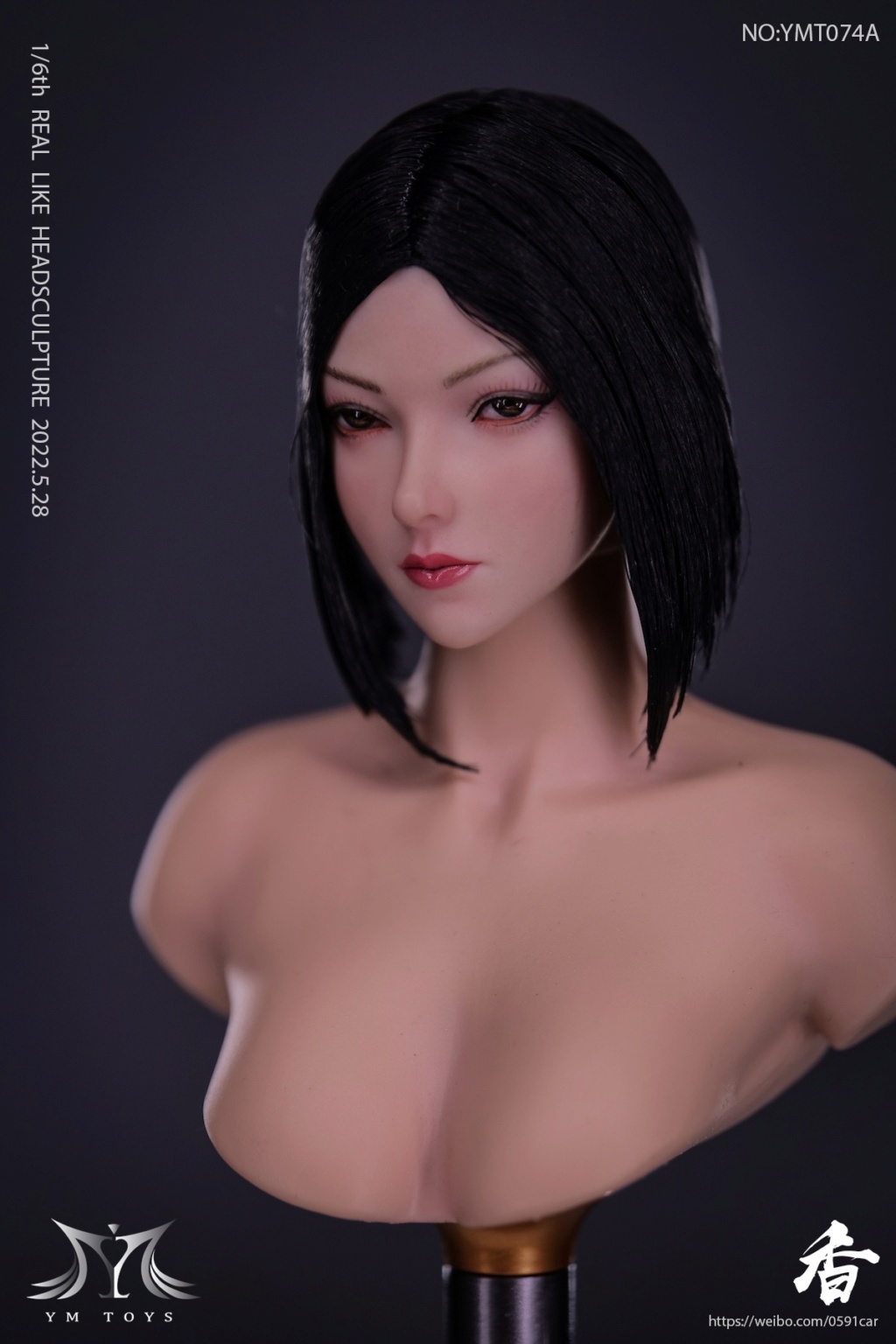 accessory - NEW PRODUCT: YMTOYS: 1/6 YMT074 Cool Female Head Sculpt 14500412