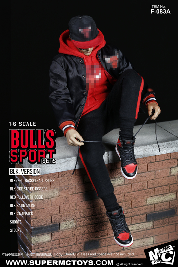NEW PRODUCT: SUPERMC TOYS: 1/6 Bull Head Fashion Set / BULLS Sport Sets (F-083#) 14510610