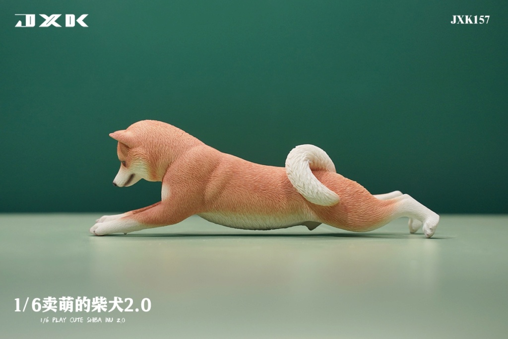 ShibaInu - NEW PRODUCT: JXK STUDIO: 1/6 scale Cute Shiba Inu 2.0 Playing  14532811
