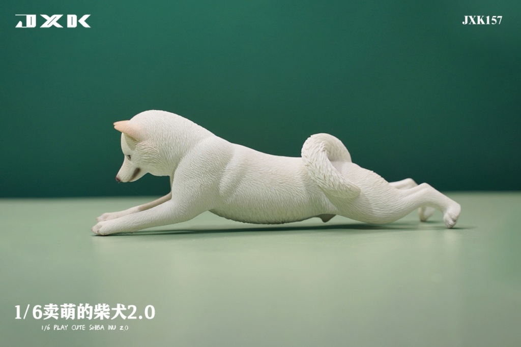 NEW PRODUCT: JXK STUDIO: 1/6 scale Cute Shiba Inu 2.0 Playing  14534011