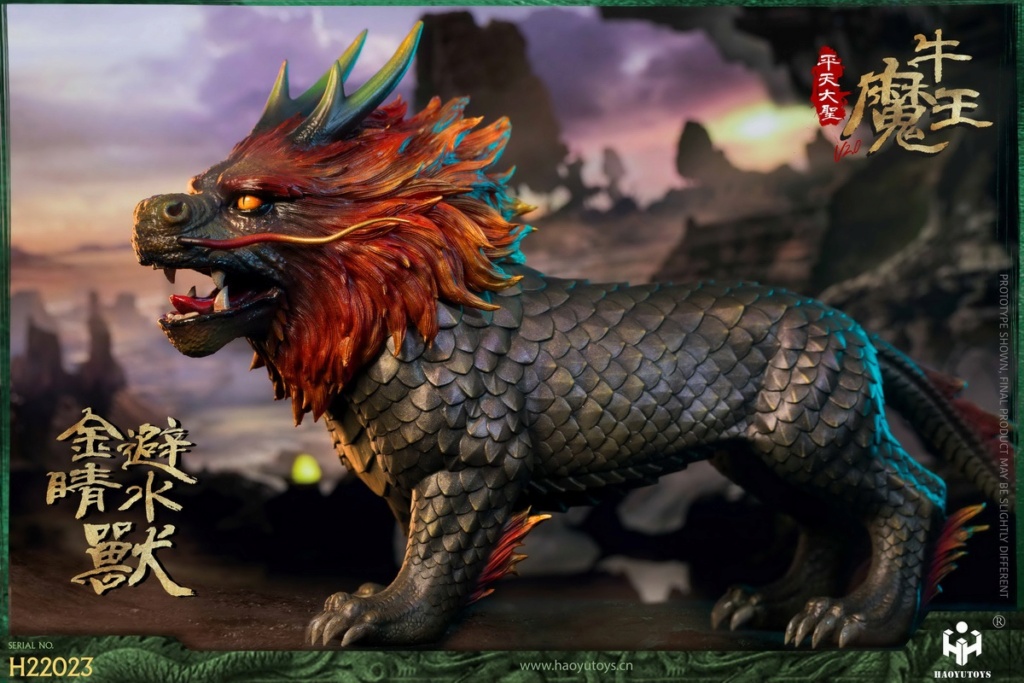 Pingtian - NEW PRODUCT: HH model & HaoYu Toys: 1/6 Pingtian Great Sage Bull Demon King 2.0 Standard & Luxurious Editions & Water Avoiding Golden Eyed Beast 14542511