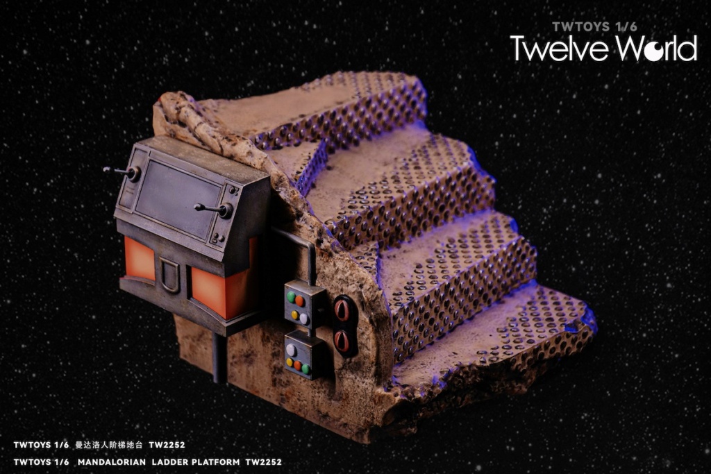 Stairs - NEW PRODUCT: TWTOYS: 1/6 Mandalorian Stairs Base 14563210