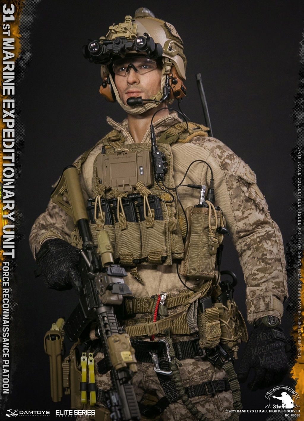 DAMToys - NEW PRODUCT: DAMTOYS: 1/6 U.S. Army 31st Marine Expeditionary Force Direct Reconnaissance Unit Reconnaissance Platoon s78088 14571910