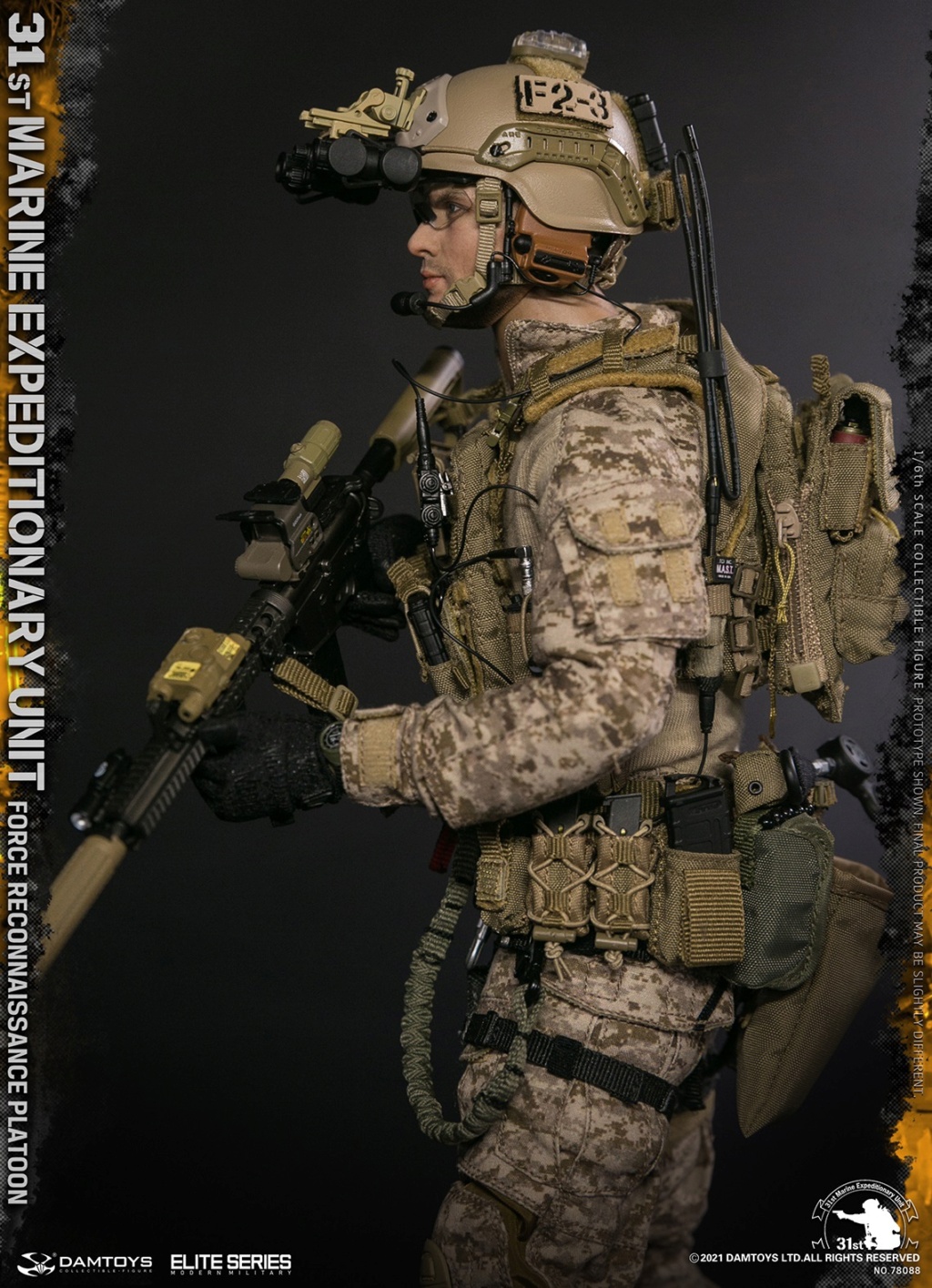 ModernMilitary - NEW PRODUCT: DAMTOYS: 1/6 U.S. Army 31st Marine Expeditionary Force Direct Reconnaissance Unit Reconnaissance Platoon s78088 14572410