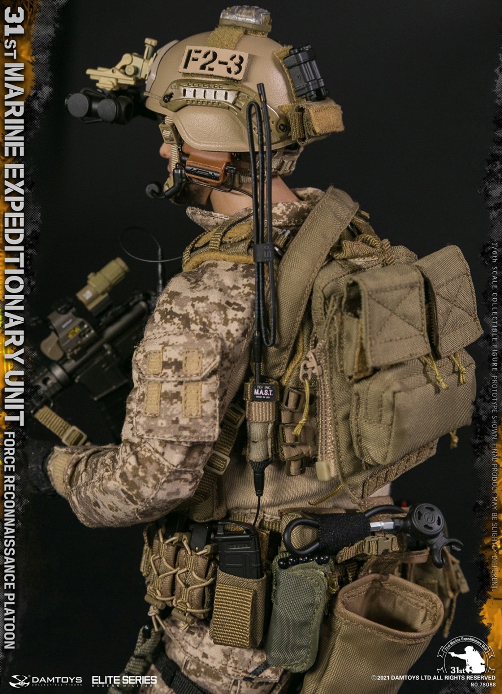 NEW PRODUCT: DAMTOYS: 1/6 U.S. Army 31st Marine Expeditionary Force Direct Reconnaissance Unit Reconnaissance Platoon s78088 14572610