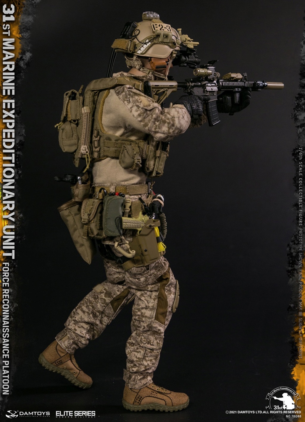 DAMToys - NEW PRODUCT: DAMTOYS: 1/6 U.S. Army 31st Marine Expeditionary Force Direct Reconnaissance Unit Reconnaissance Platoon s78088 14572910