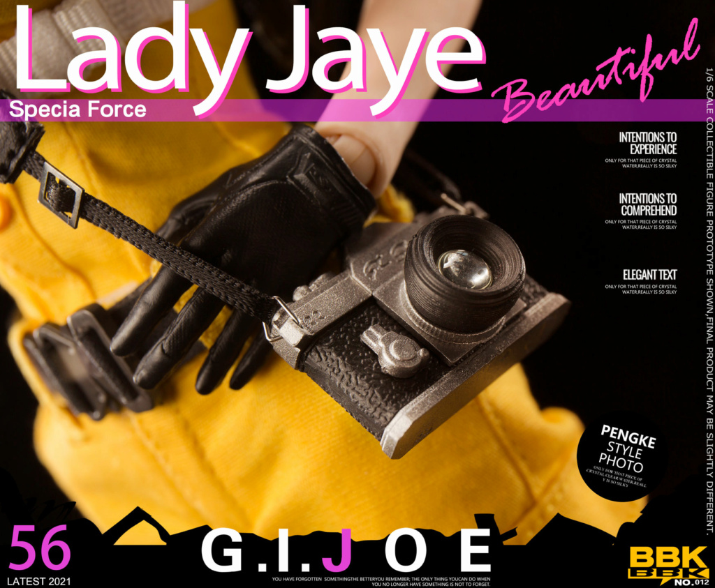 fantasy - NEW PRODUCT: BBK: 1/6 GIJOE Jay Female Soldier Action Figure# 14580213