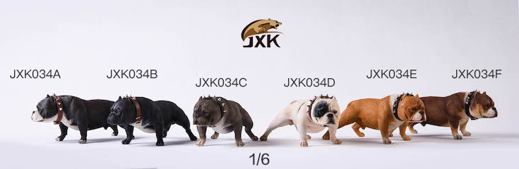 JXK - NEW PRODUCT: JXK: 1/6 Bully Dog JXK034 Dog Pet Animal Model Decoration 14580312