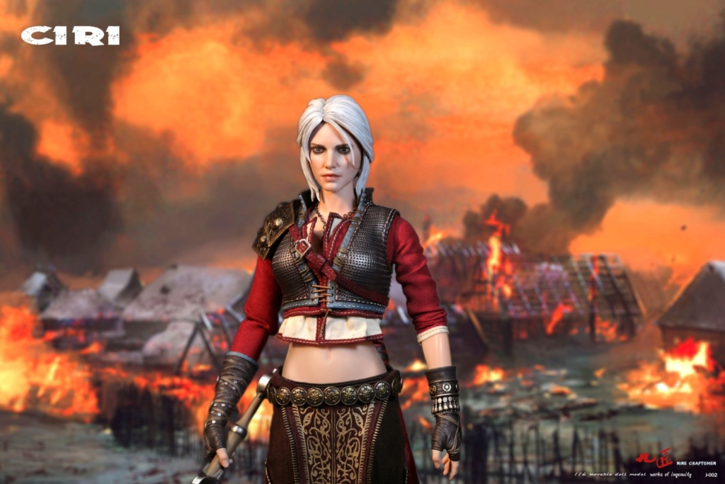 Videogame-based - NEW PRODUCT: Nine Craftsmen: 1/6 Ciri Armor Edition Convertible J-002 15050612