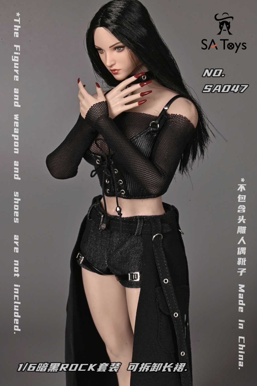 female - NEW PRODUCT: SA Toys: 1/6 Dark ROCK Suit/Heavy Duty Rivet Locomotive Dress/Secret Agent Combat Suit (NSFW?) 15051612