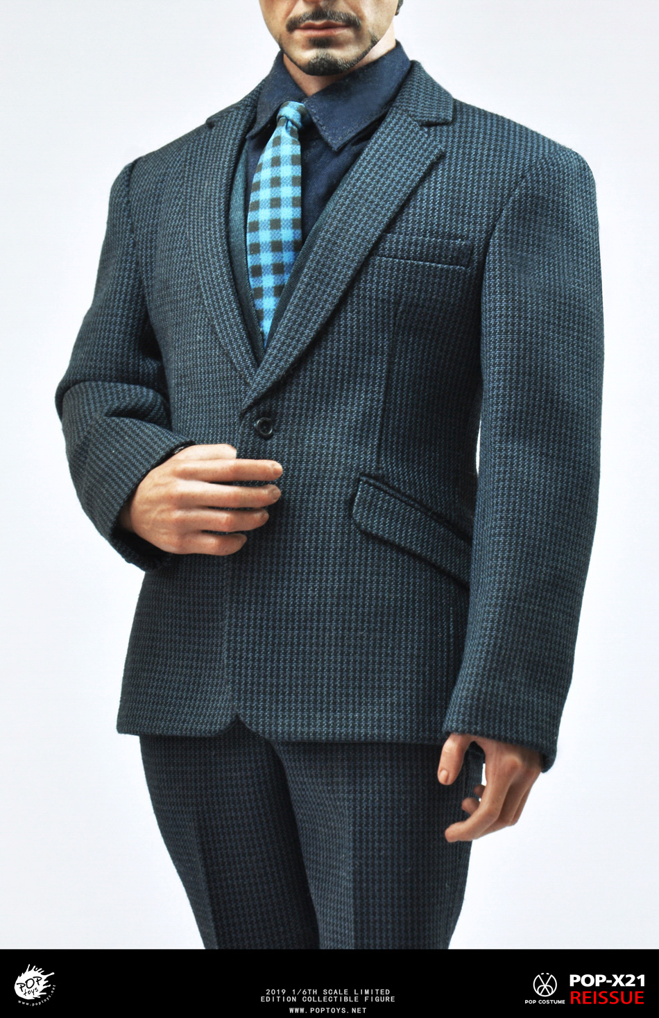 male - NEW PRODUCT: POPTOYS: 1/6 Series X21 Tony TONY Suit - 19 Years Reprint 15060311