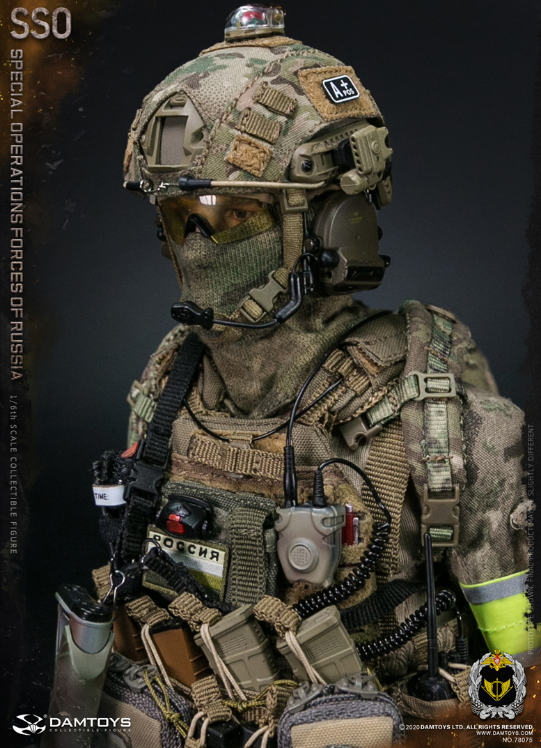 ModernMilitary - NEW PRODUCT: DAMTOYS: 1/6 Russian Federation SSO Special Forces movable figure 78075 # 15060912