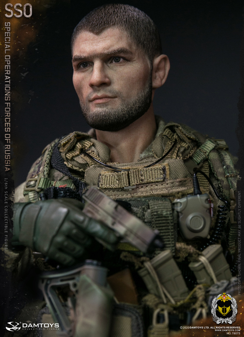 DAMToys - NEW PRODUCT: DAMTOYS: 1/6 Russian Federation SSO Special Forces movable figure 78075 # 15061311