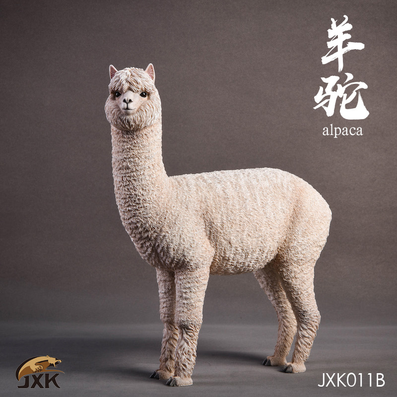 animal - NEW PRODUCT: JxK.Studio 1/6 Jxk011 Alpaca mud horse animal model GK static ornaments 15061412