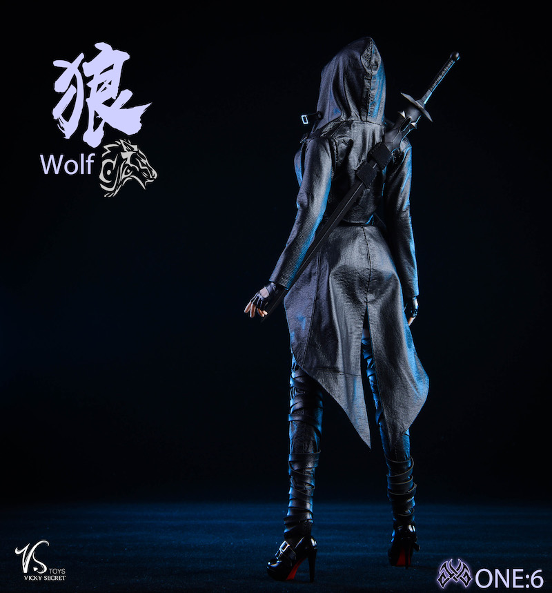 clothing - NEW PRODUCT: VSTOYS: 1/6 white wolf assassin - killer leather suit (including head carving) 15065511
