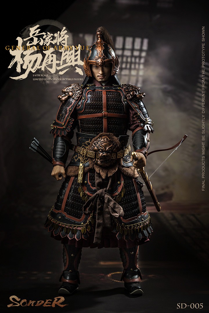 Historical - NEW PRODUCT: Sonder: 1/6 Song Dynasty Series-Yue Jiaxing Yang Zaixing Action Figure (SD005#) 15065514