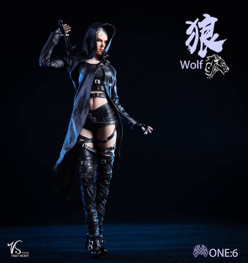 WhiteWolfAssassin - NEW PRODUCT: VSTOYS: 1/6 white wolf assassin - killer leather suit (including head carving) 15065711