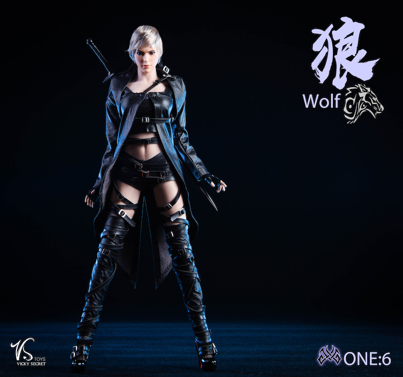 accessories - NEW PRODUCT: VSTOYS: 1/6 white wolf assassin - killer leather suit (including head carving) 15065811